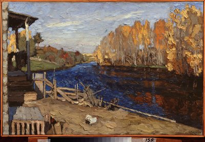 Pintura de Stanislav Yulianovich Zhukovsky (Joukovski) (1873-1944), pintura sobre papel. de Stanislav Joulianovitch Joukovski