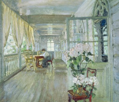 Terraza de la Casa Solariega de Stanislav Julianovic Zukovskij