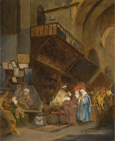 Bazar en Constantinopla de Stanislav Khlebovsky