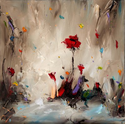Flores abstractas llenas de colorido de Stanislav Lazarov
