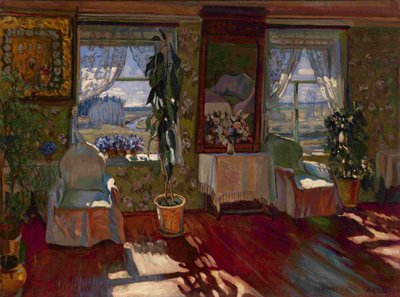 Interior, 1917 de Stanislav Yulianovich Zhukovsky