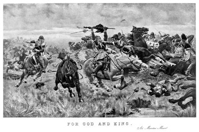 Por Dios y el Rey, en Marston Moor, 1644, 1893 de Stanley Berkeley