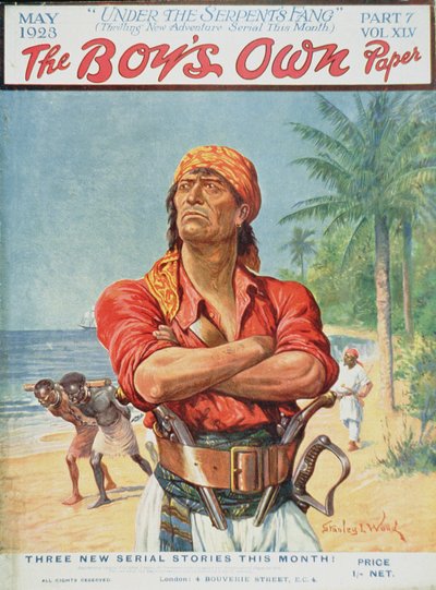 Figura de pirata de la portada de 