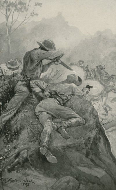 Ataque a un convoy de oro de Stanley L. Wood