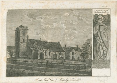 Iglesia de Aldridge, s.f. [1762-1802] de Stebbing Shaw