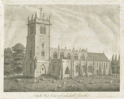 Iglesia de Eccleshall de Stebbing Shaw