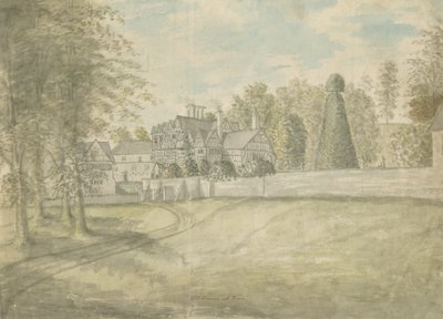 Great Barr Village - Casa Tudor Antigua, s.f. [1762-1802] de Stebbing Shaw