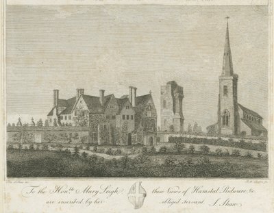 Hamstall Ridware - Iglesia y Casa Solariega de Stebbing Shaw