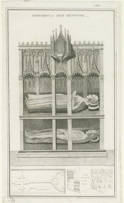 Catedral de Lichfield - Monumento a Dean Heywood de Stebbing Shaw