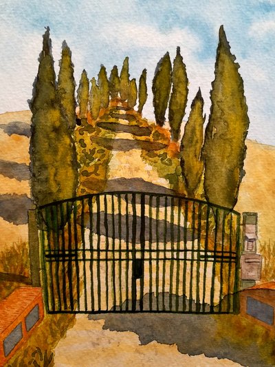 Toscana - Asciano de Steegs Art Karin