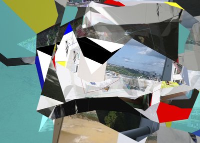 Geometría urbana abstracta de Stefan Fransson