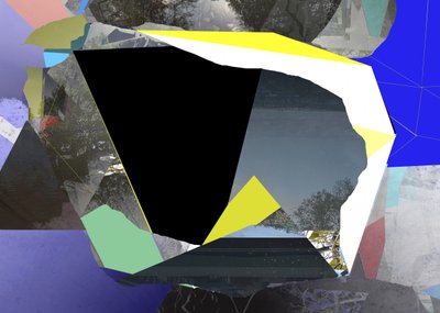 Paisaje montañoso fragmentado de Stefan Fransson