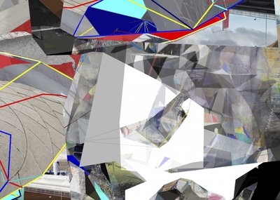 Geometría urbana fragmentada de Stefan Fransson