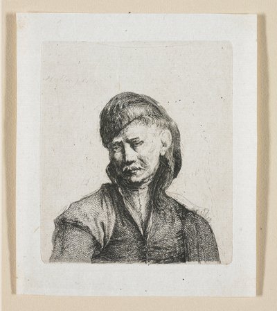 Busto de cosaco de Stefan Juliusz Norblin de la Gourdaine