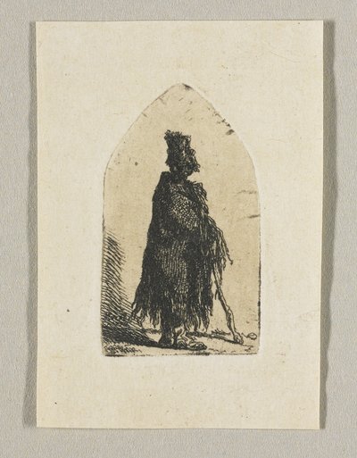 Pastor con vara de Stefan Juliusz Norblin de la Gourdaine