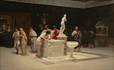 En el vestíbulo de Mecenas de Stefan Vladislavovich Bakalowicz