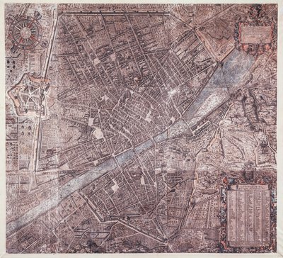 Mapa de Florencia de Stefano Buonsignori