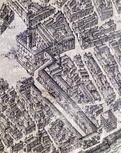 Mapa de Florencia de Stefano Buonsignori