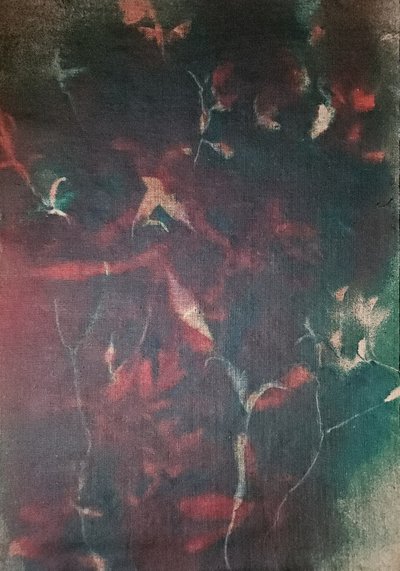 Textura abstracta oscura de Stefano Mazzolini