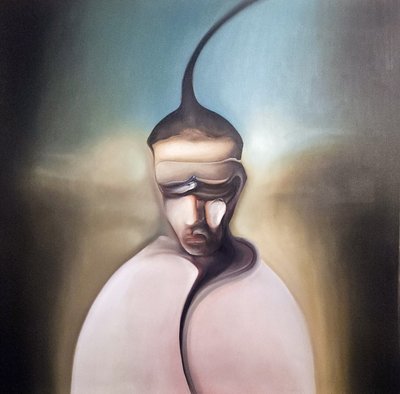 Figura surrealista oscura de Stefano Mazzolini