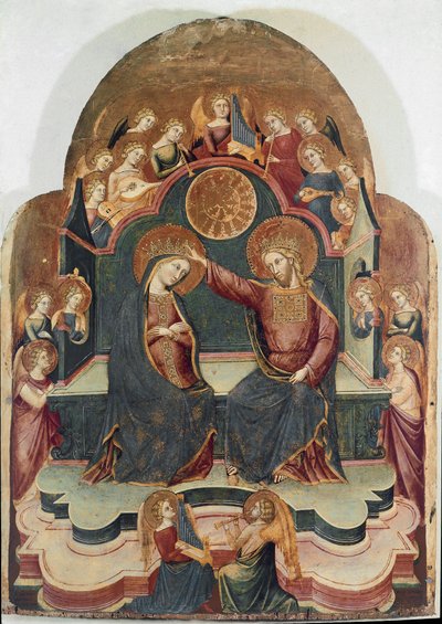 La coronación de la Virgen de Stefano Veneziano
