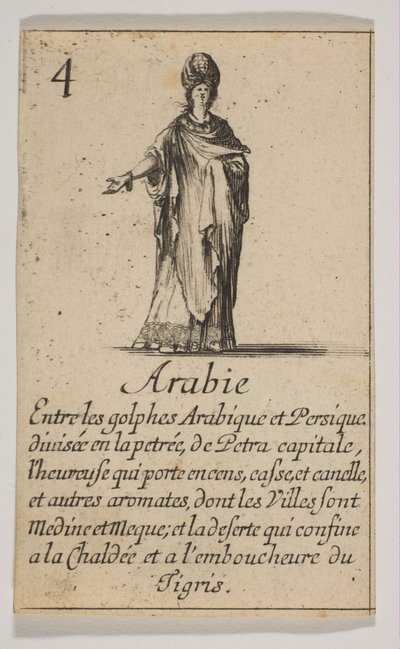 Arabia, 1644 de Stefano della Bella
