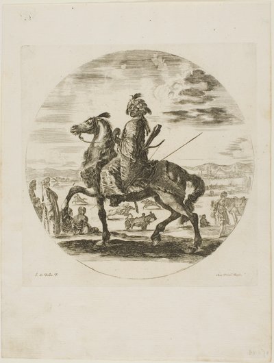 Jinete negro de Stefano della Bella