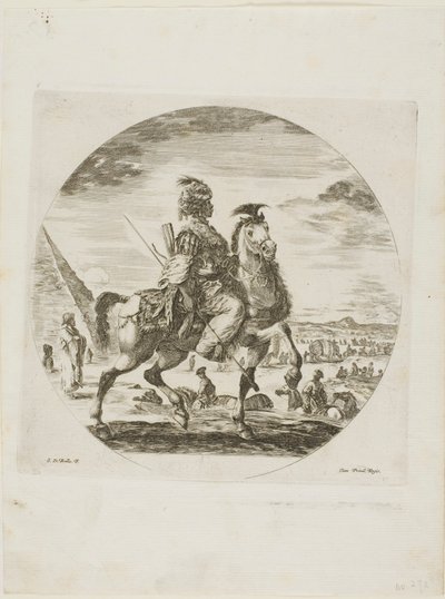Jinete negro de Stefano della Bella