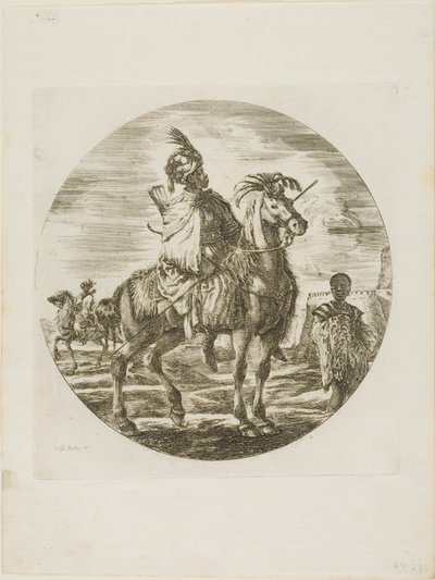 Jinete negro de Stefano della Bella