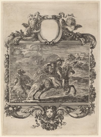 Clovis y Clotilda, c. 1657 de Stefano della Bella