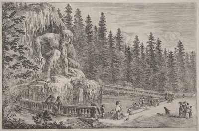Estatua colosal de los Apeninos de Stefano della Bella