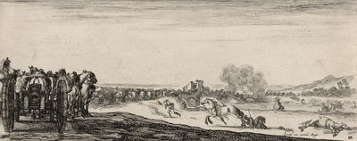 Conducción de cañones de Stefano della Bella