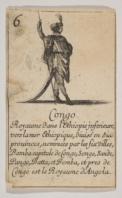 Congo, 1644 de Stefano della Bella