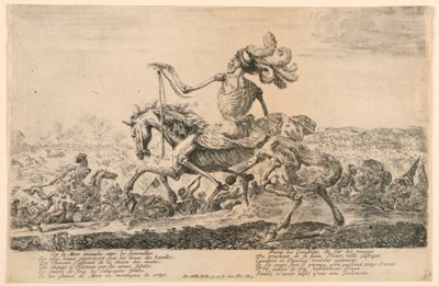 Muerte durante una batalla de Stefano della Bella