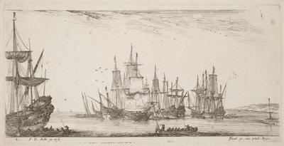 Grupo de barcos de Stefano della Bella