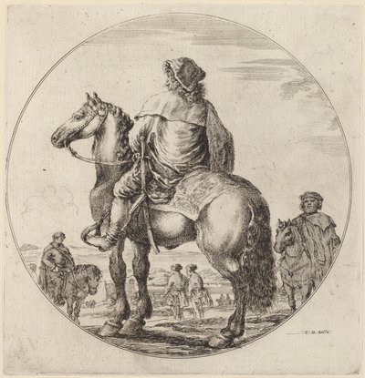 Caballero húngaro de Stefano della Bella