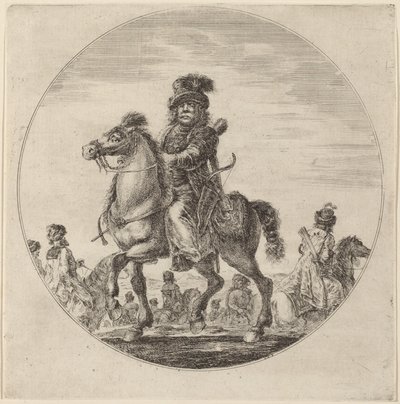 Caballero húngaro de Stefano della Bella