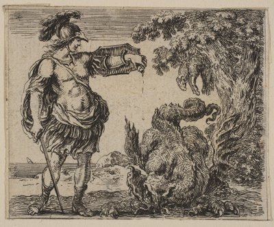 Jason, del Juego de la Mitología, 1644 de Stefano della Bella