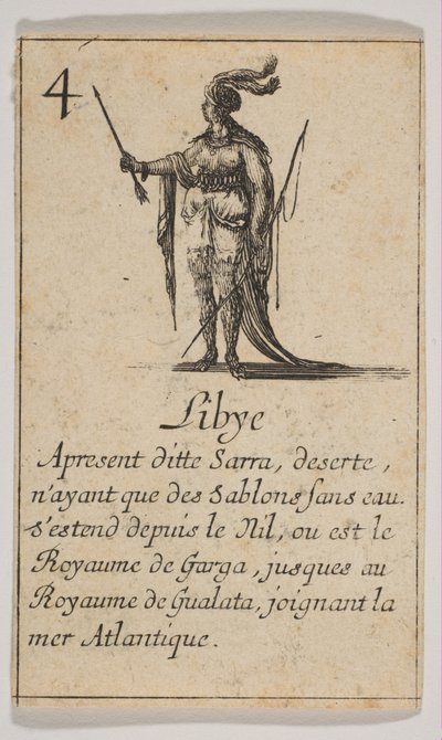 Libia, 1644 de Stefano della Bella