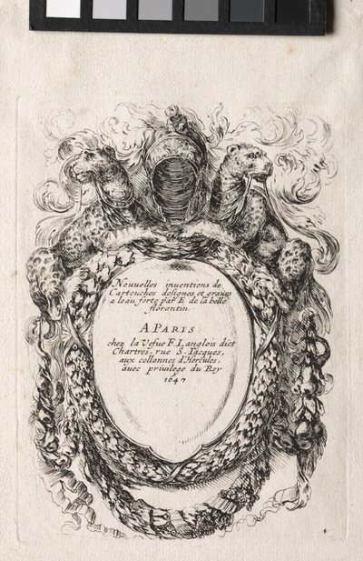 New Model for a Cartouche de Stefano della Bella