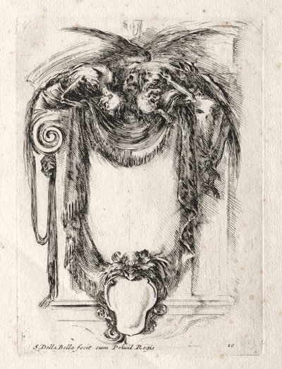 New Model for a Cartouche de Stefano della Bella