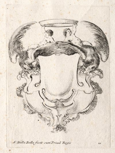 New Model for a Cartouche de Stefano della Bella