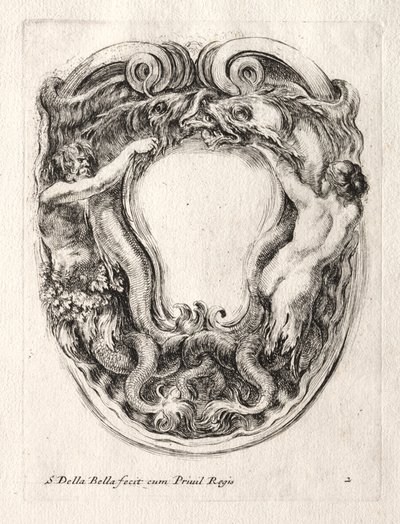 New Model for a Cartouche de Stefano della Bella