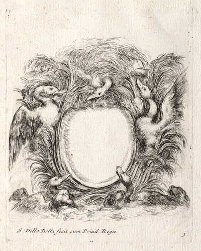 New Model for a Cartouche de Stefano della Bella