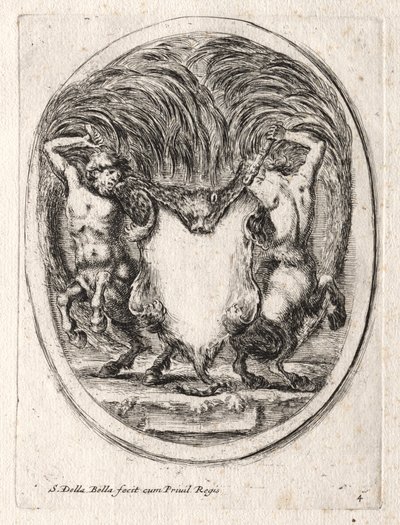 New Model for a Cartouche de Stefano della Bella
