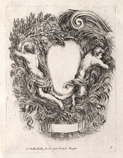 New Model for a Cartouche de Stefano della Bella