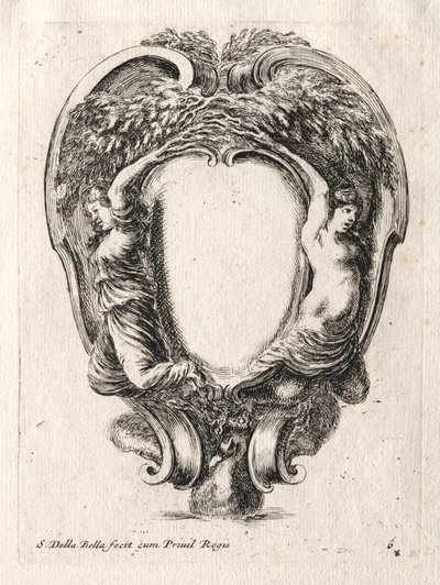 New Model for a Cartouche de Stefano della Bella