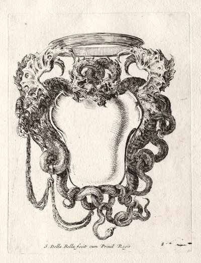 New Model for a Cartouche de Stefano della Bella