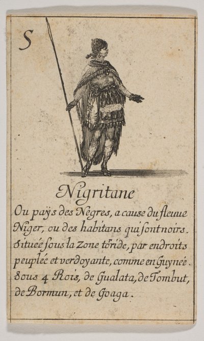 Nigritane, 1644 de Stefano della Bella