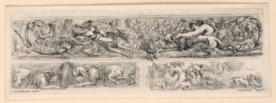 Ornamenti di fregi e fogliami de Stefano della Bella